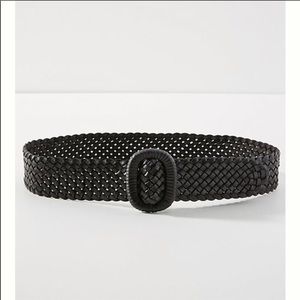 Anthropologie Cara woven belt size M